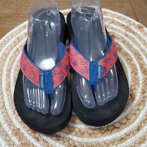 Tidewater Seaturtle Womans  Flip Flops, SIZE 9